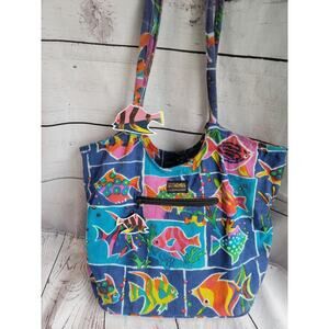 St. Thomas Virgin Islands Tropical Fish Purse Tote Bag Summer Print